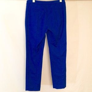 Straight leg blue work pants